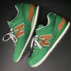 New Balance 574 Backpack Collection Green